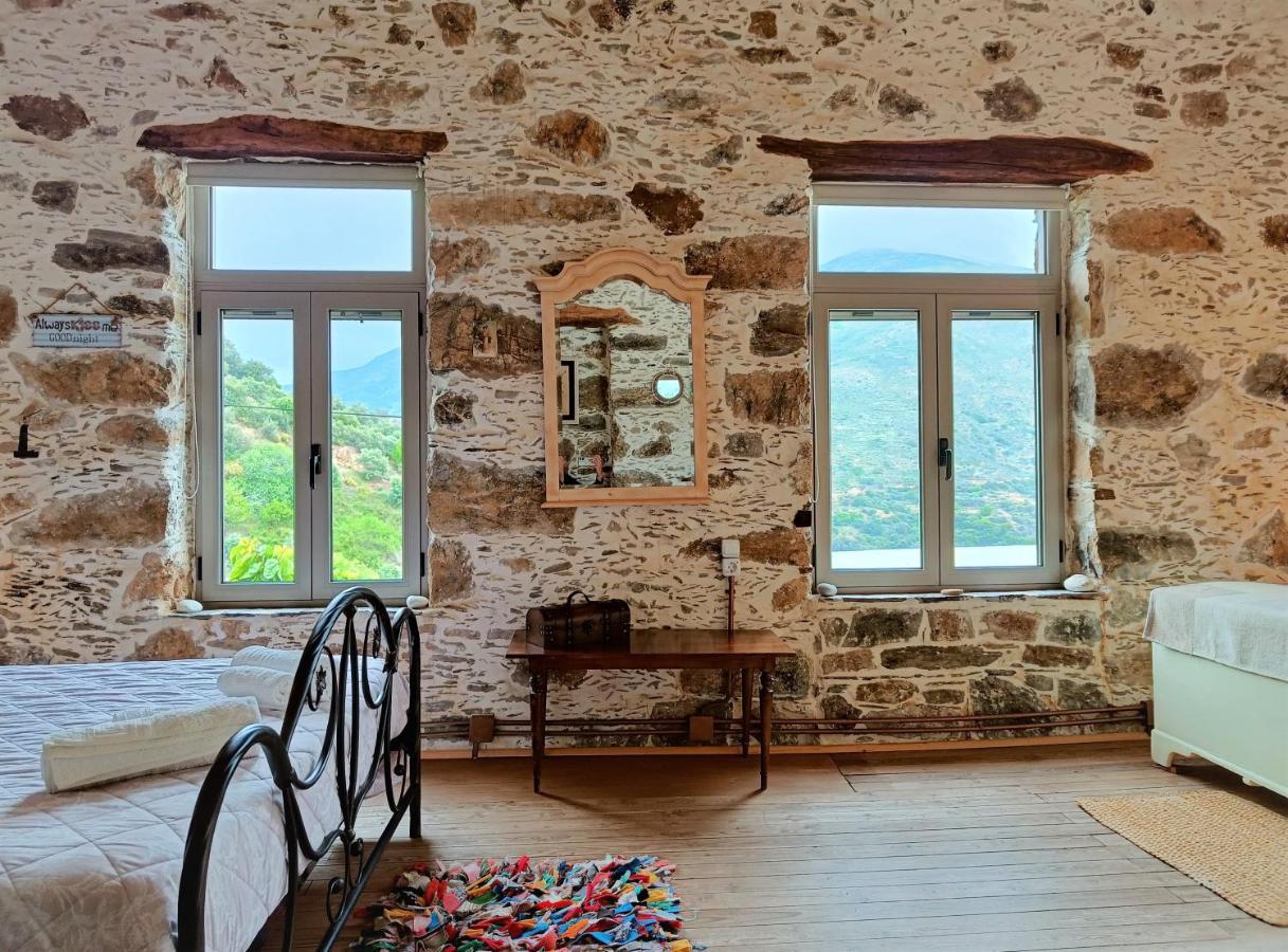 Вілла Casa Pappadiana Traditional Stonehouse Kefalion Екстер'єр фото